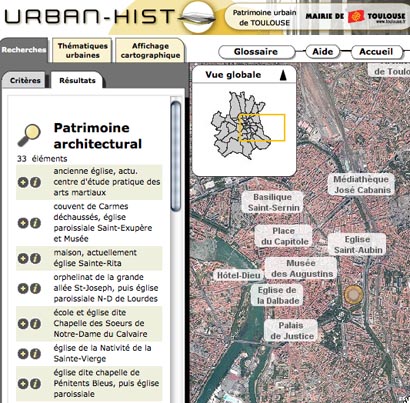 Le SIG de la ville de Toulouse